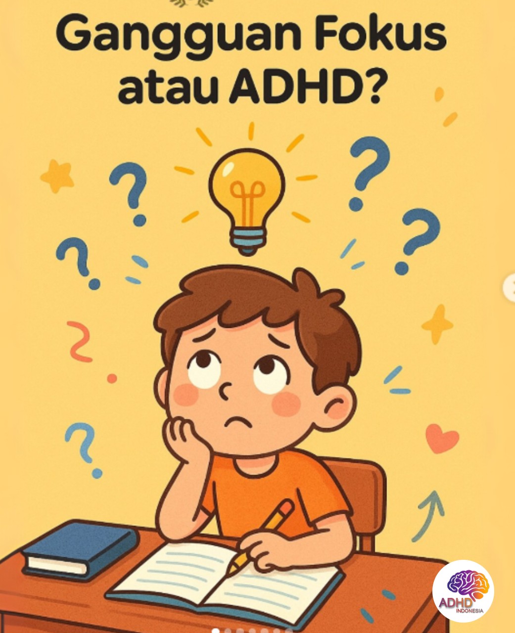 ADHD dan Kesulitan Fokus Anak: Edukasi untuk Keluarga di Kota Manado