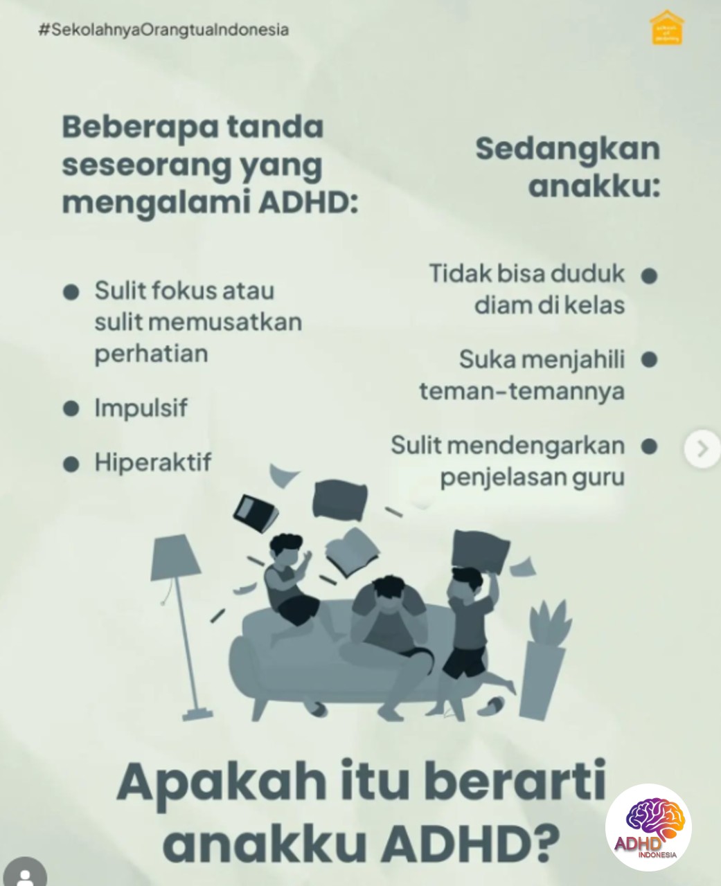 Ciri dan Gejala ADHD pada Anak Usia Dini di Kota Manado