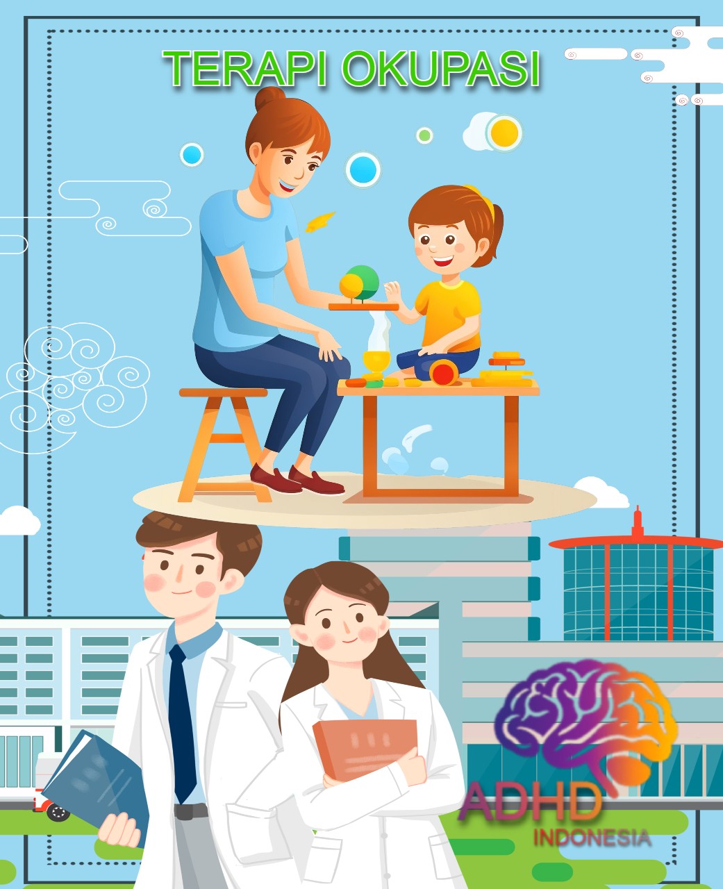 Rujukan untuk Terapi Okupasi untuk Anak ADHD Indonesia Kota Manado