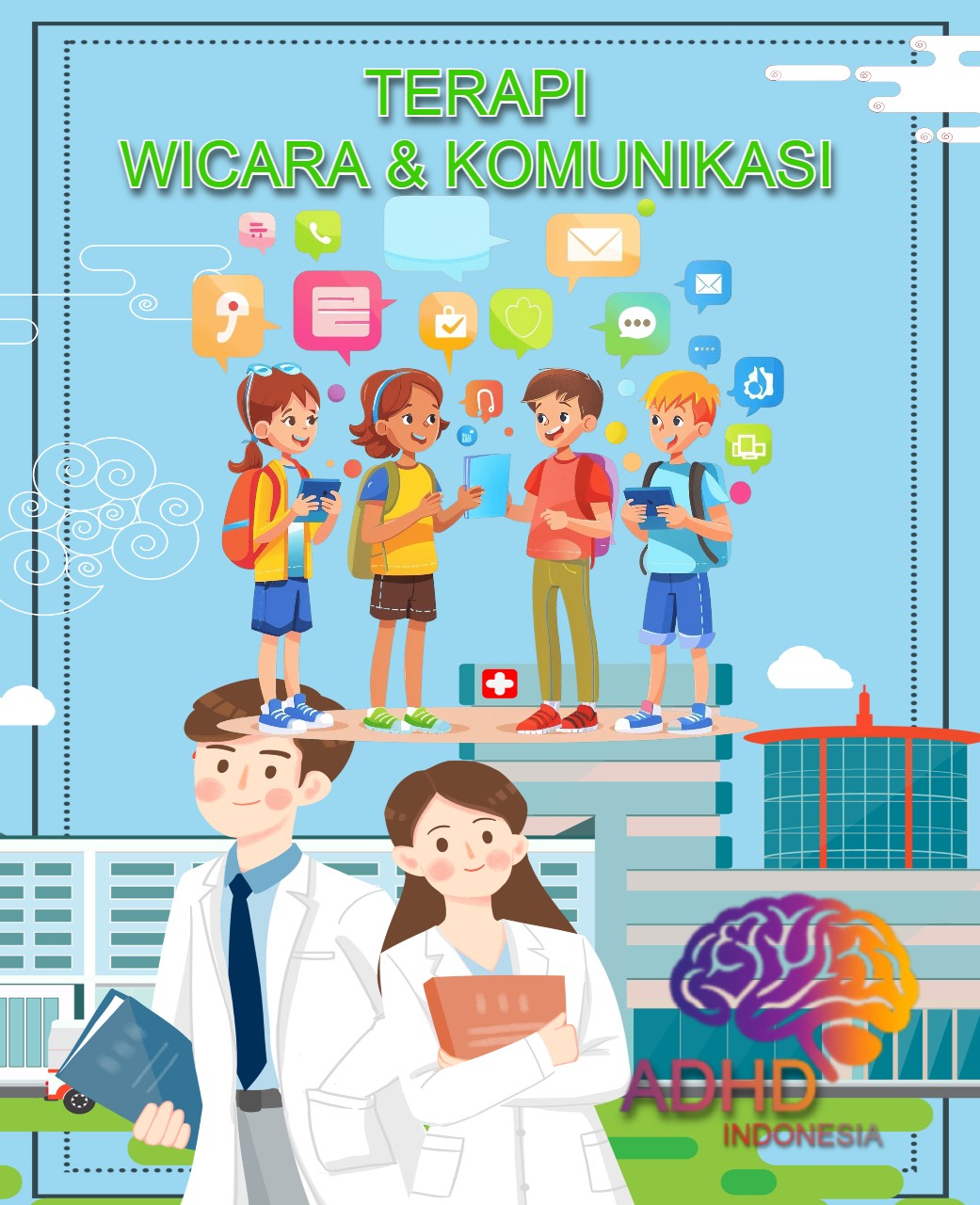 Mitra ADHD Indonesia Kota Manado untuk Terapi Wicara dan Komunikasi untuk Anak ADHD